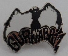 ***NEW*** Guana batz enamel pin badge. Stompin at the klubfoot, Psychobilly.