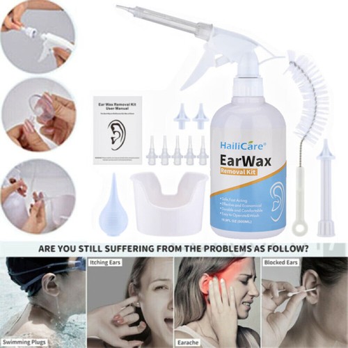 Ear wax remover syringe kit - ear,