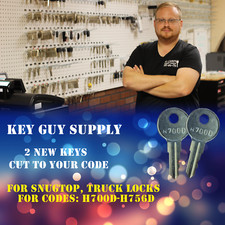 H700D-H756D, 2 keys for