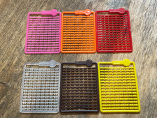 720 BOILIE STOPS-VARIOUS COLOURS-PINK-ORANGE-RED-CLEAR-BROWN-YELLOW+FREE P & P