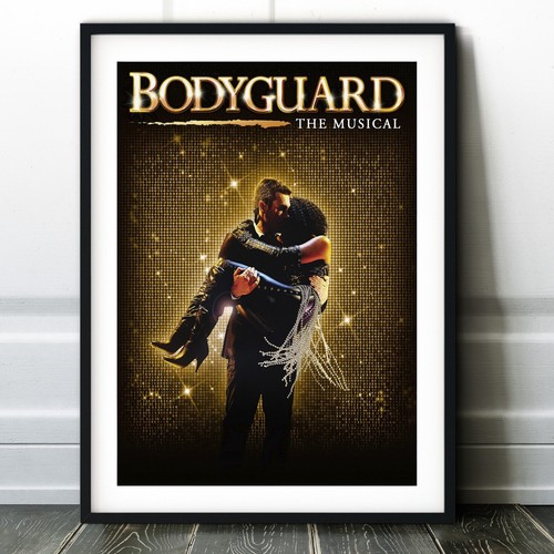 The bodyguard musical poster - bodyguard,