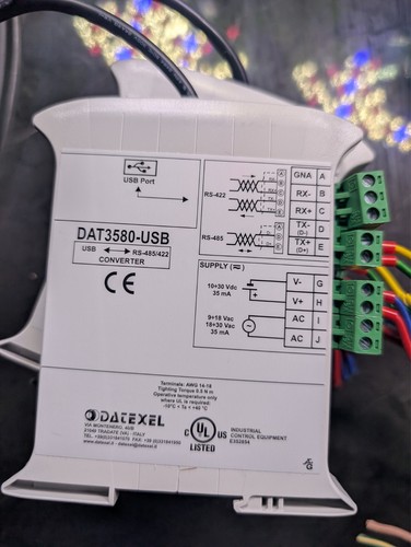 Datexel dat3580 usb rs485 - dat3580-usb,