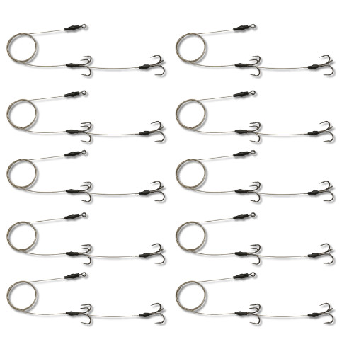 Pike traces deadbait rigs - traces,