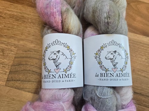 Bien aimee kumo - handdyed, x2