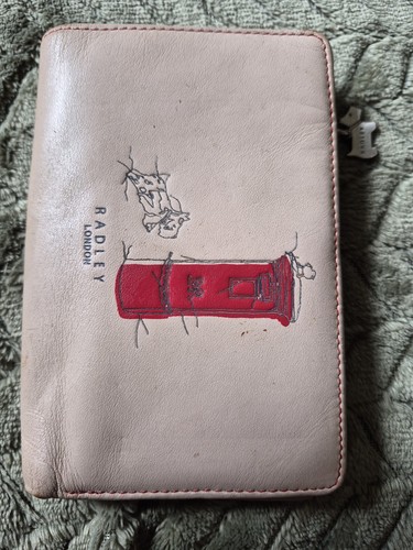 Radley pink leather - leather, purse