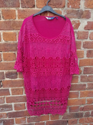 Isle ladies lace overlaid top - isle,