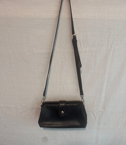 Retro black doctor bag - bag, purse