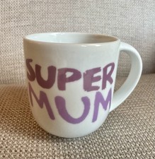 Jamie Oliver SUPER MUM Coffee Tea Cheeky Mug Royal Worcester Birthday Mothers