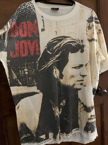Rare vtg bon jovi - bon, all