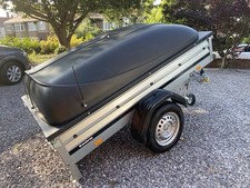 Brenderup 1205s Camping Trailer With ABS Hard Top. Latest Tipping Model. 