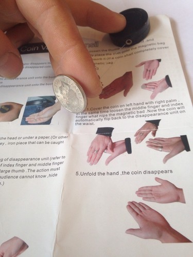 Magic trick coin - magic,