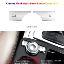 For Mercedes Benz CLS W204 W212 W164 C218 X204 Car Multimedia Switch Cover Trims