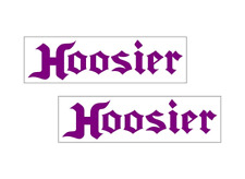 Hoosier vinyl laminated