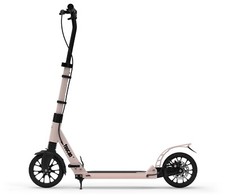 Adult City Suspension Push Kick Scooter Folding Large 200mm Wheels Girl Pink