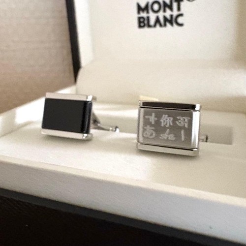 New unused montblanc cufflinks - montblanc,
