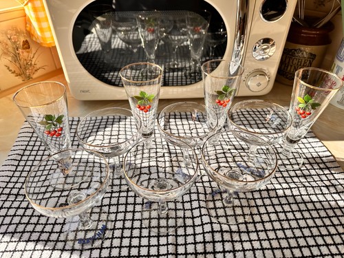 Glasses babycham and cherry - glasses,