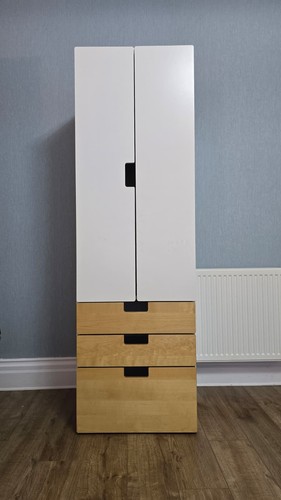 White ikea wardrobe - ikea, for