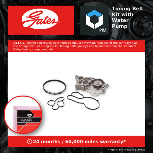 Timing belt water pump - timing, kit