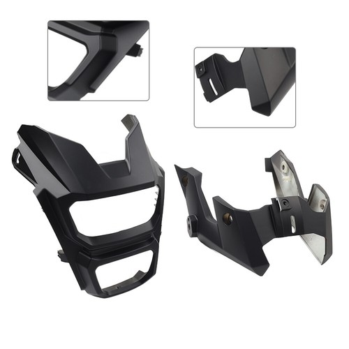 Matte black headlight lamp - matte,