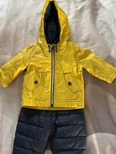 Baby Boys Fisherman Yellow Jacket & Trousers Outfit John Lewis 0-3 Months BNWOT