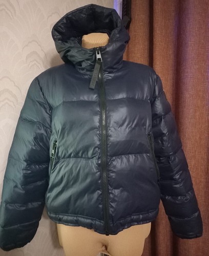 Replay navy hood - puffer, coat