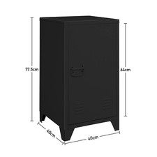 Mobile Steel Storage Cabinet Cupboard Metal Office Filing Cabinets Free Standing
