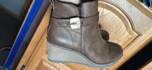 Scholl brown leather - dr., scholl's