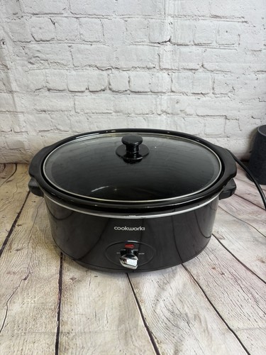 Cookworks black slow cooker - cookworks,