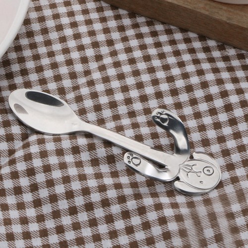Stainless steel spoon hanging - stainless,