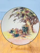 Large Vintage Royal Doulton Seriesware Charger D6094 “Under the Greenwood Tree” 