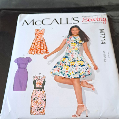 Mccall m7714 dress sewing - mccall’s,