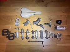 Job Lot Various Bicycle Parts Hubs/Levers/Stem/Seat