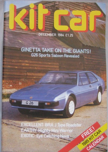 Kit car magazine december 1984 - december,