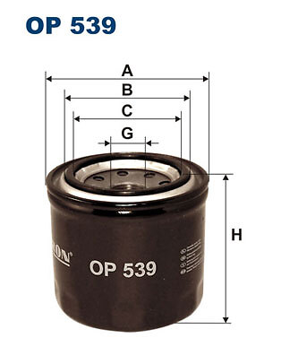 539 filtron oil filter for - 539,