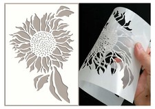 Sunflower STENCIL Flower