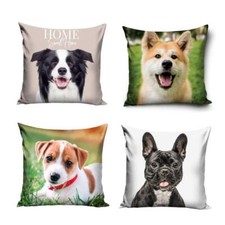 Dog cushion cover - dog, cover/pillowcase