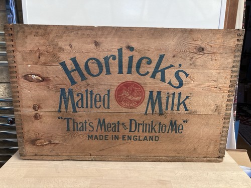 Horlicks malted milk crate - milk,
