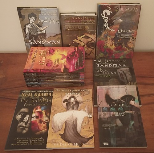 Sandman graphic novel compelte - sandman,