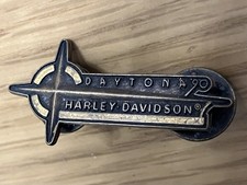 HARLEY-DAVIDSON DAYTONA BIKE WEEK 1990 PIN BADGE - RARE
