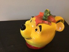 Winnie The Pooh Disney Showcase Collection Cardew Poohs Head Teapot Vintage VGC