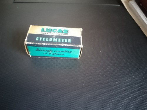 Vintage lucas cyclometer - vintage,