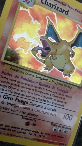 1999 pokémon tcg charizard - pokémon,