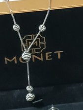 Monet Silver Tone
