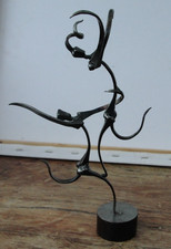 Vintage Unusual Sculpted Metal