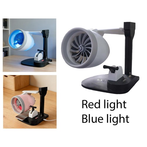 Jet engine fan model with - jet,