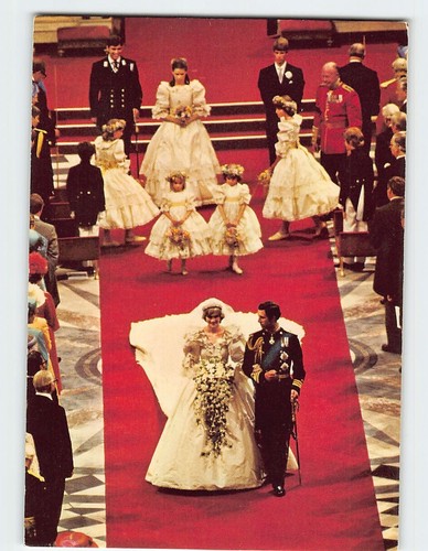 Postcard wedding prince - postcard,