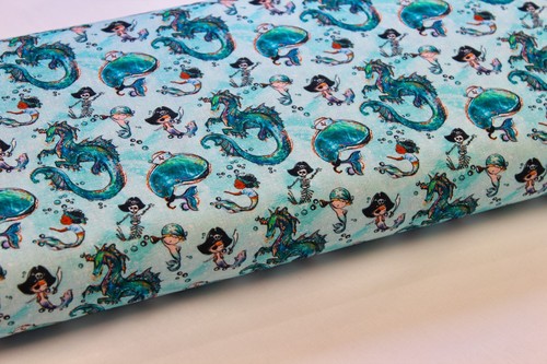 Pirate mermaid and unicorn - mermaid,