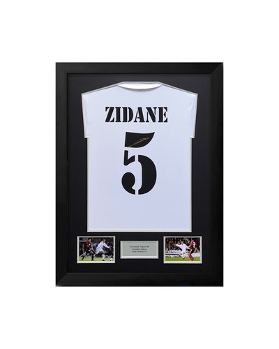 Signed zinedine zidane - zinedine,