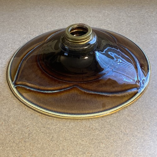 Oil lamp font glazed stoneware - lamp,