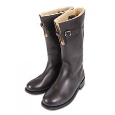 WW2 RAF pilots aircrew 1936 pattern Black Leather Flying Boots UK 5-13